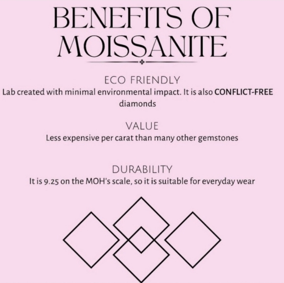 4 CARAT MOISSANITE STUD EARRINGS - Picture 9 of 10